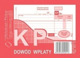 KP dowód wpłaty 401-5