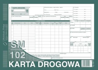 Karta drogowa SM/102 numerowana 801-1N