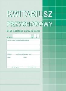 Kwitariusz przychodowy 400-3