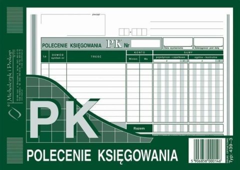 Polecenie księgowania 439-3