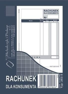 Rachunek dla konsumenta 263-5