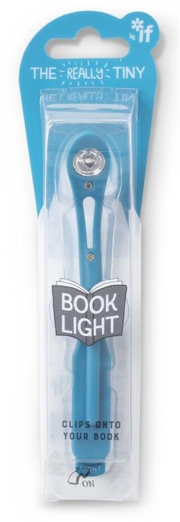 Lampka do książki niebieska