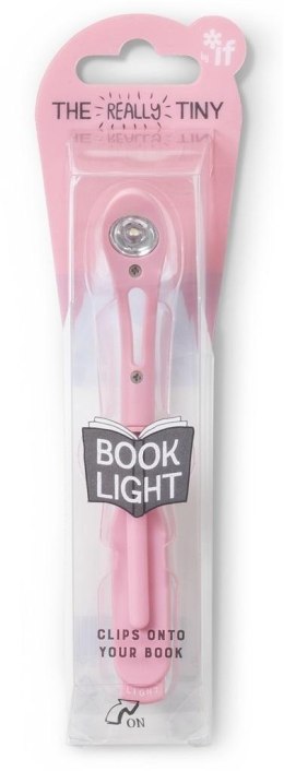 Lampka do książki różowa