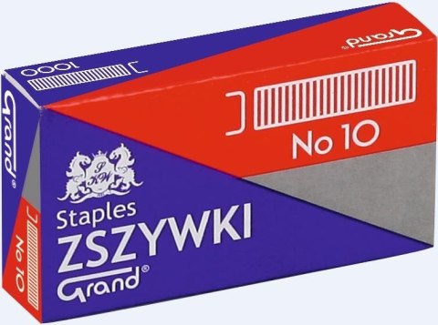 Zszywki No 10 (1000szt*10) GRAND