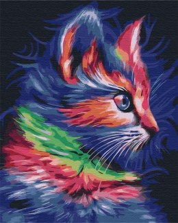 Malowanie po numerach - Kot w sztuce 40x50cm