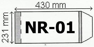 Okładka na podr B5 regulowana nr 1 (25szt) NARNIA