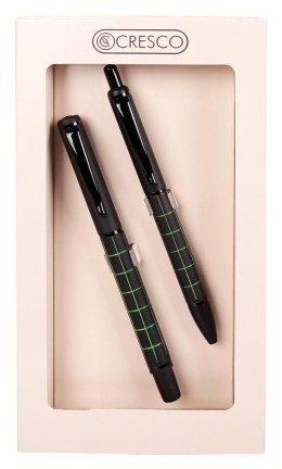 Pióro + długopis Dorian w etui GB zielony