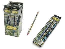 Zestaw 12 ołówków z gumką HB-2 (12szt)
