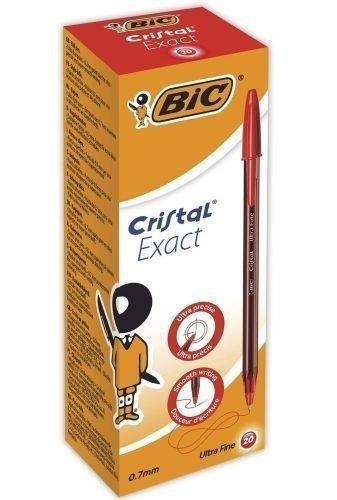 Długopis Cristal Exact czerwony (20szt) Długopis Cristal Exact czerwony (20szt)