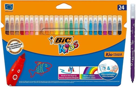 Flamastry Kids Couleur 24 kolory BIC Flamastry Kids Couleur 24 kolory BIC
