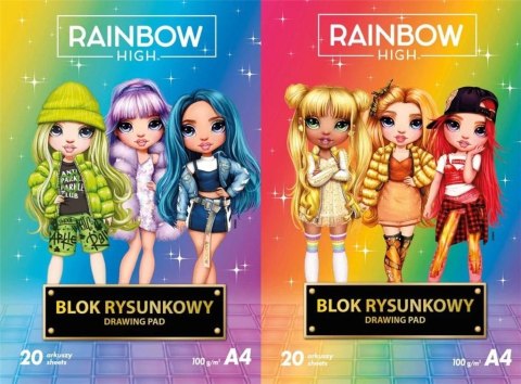 Teczka z gumką A4 Rainbow High