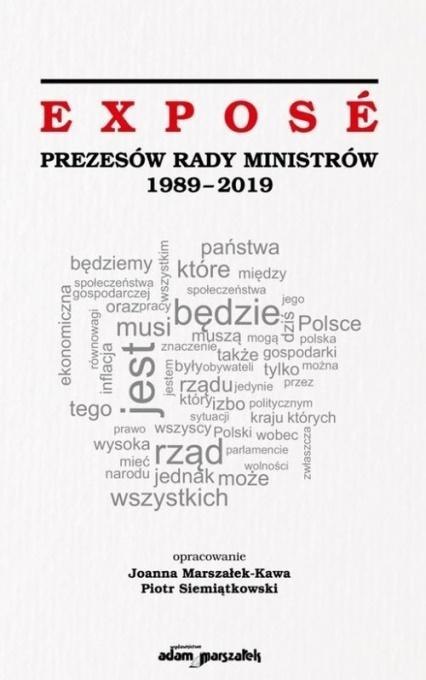 Expose Prezesów Rady Ministrów 1989-2019