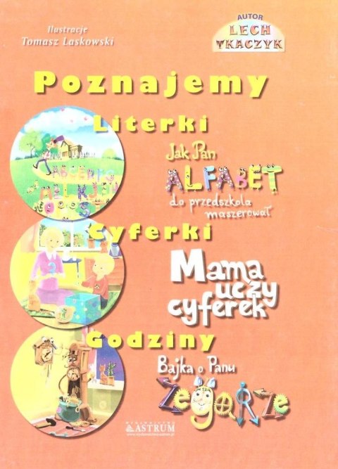 Poznajemy literki, cyferki, godziny + CD