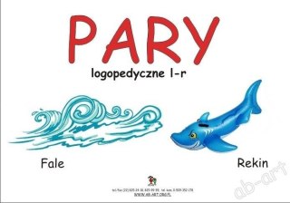 Fale - Rekin. Pary logopedyczne L-R