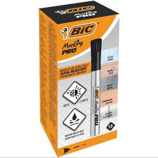 Marker Marking PRO czarny (12szt) BIC