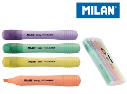Zakreślacz Sway pastel etui 4 kolory MILAN