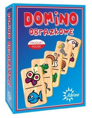 Domino obrazkowe - zwierzęta ABINO