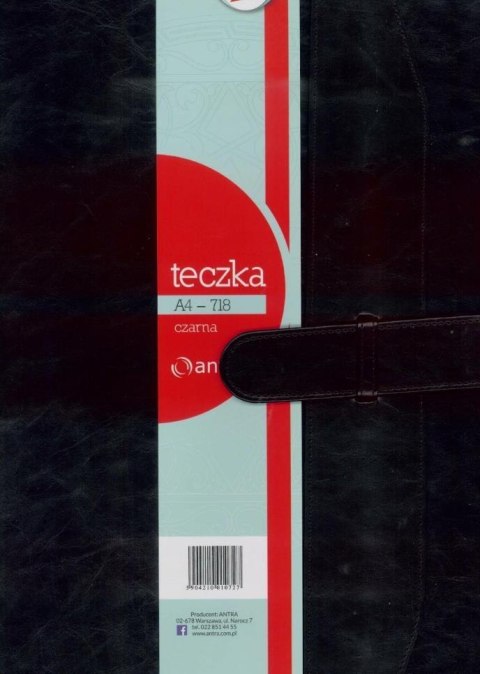 Teczka A4 718 czarna