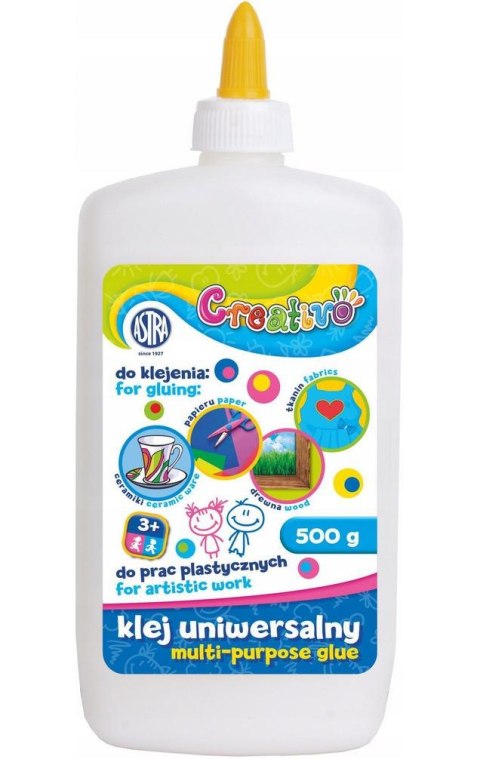Klej Creativo uniwersalny w płynie 500g ASTRA Klej Creativo uniwersalny w płynie 500g ASTRA