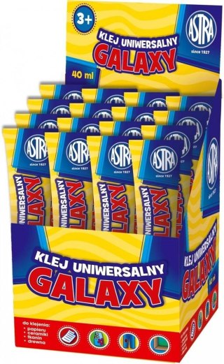 Klej uniwersalny Galaxy 40ml (16szt) ASTRA