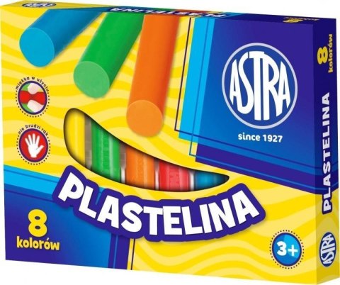 Plastelina 8 kolorów ASTRA