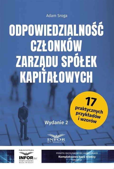 Odpowiedzialność człomków zarządu spółek.. w.2