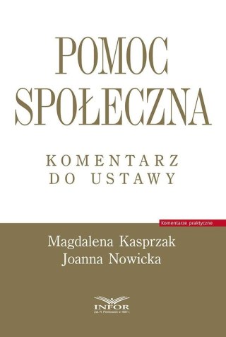 Pomoc społeczna. Komentarz do ustawy