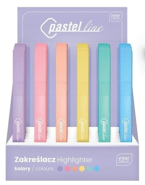 Zakreślacz pastelowy Pastel Line (24szt)