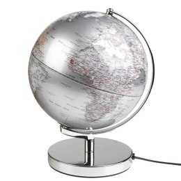 Globus podświetlany - Silver 25cm