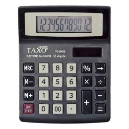 Kalkulator Taxo 12- pozycyjny TG-8432 czarny