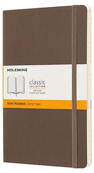 Notes L 13x21cm linia 192K BR brązowy