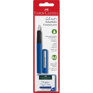 Pióro wieczne niebieskie + 6 naboi FABER CASTELL