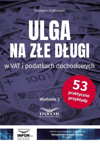 Ulga na złe długi w VAT i podatkach dochodowych