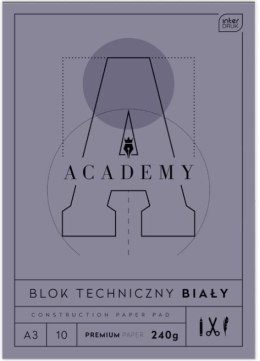 Blok techniczny A3/10K Academy (10szt)