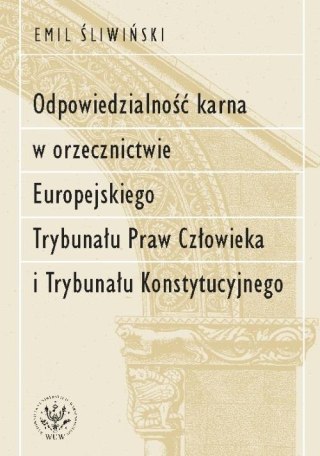 Odpowiedzialność karna w orzecznictwie Europejskie