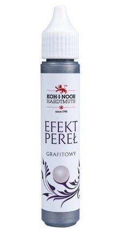 Pisak z efektem perłowym grafitowy 30ml