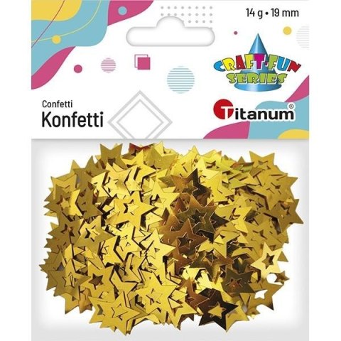 Konfetti Gwiazdki złote14g Konfetti Gwiazdki złote14g