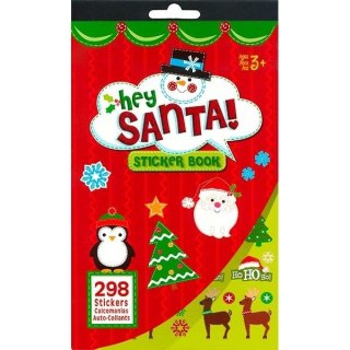 Naklejki papierowe Hey Santa! 298szt