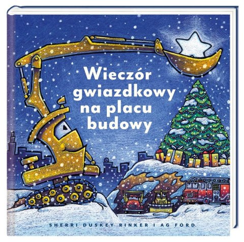 Wieczór gwiazdkowy na placu budowy