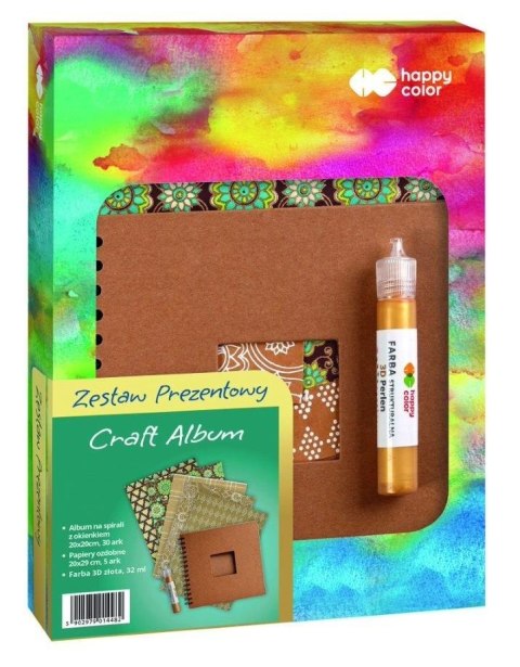 Zestaw prezentowy Craft Album HAPPY COLOR