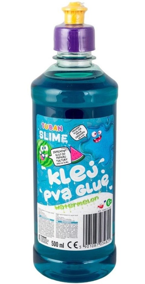 Klej turkusowy PVA 500ml TUBAN