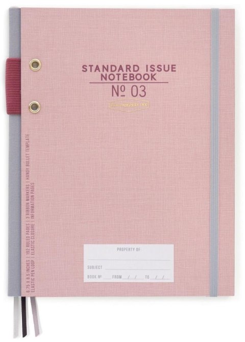 Notes A5/192K linia Dusty Pink