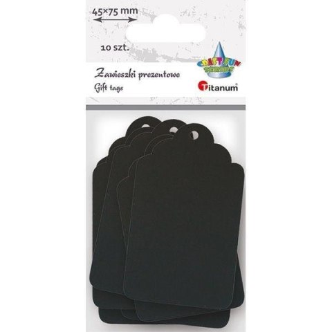 Zawieszka prezentowa kartonowa 45x75mm 10szt Zawieszka prezentowa kartonowa 45x75mm 10szt