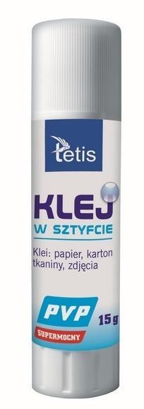 Klej w sztyfcie PVP(bezbarwny)15g (20szt) BG112-B