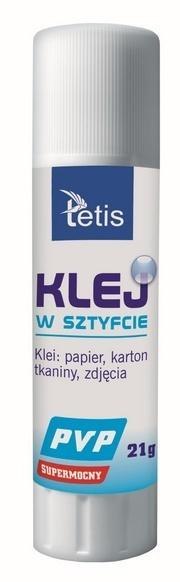 Klej w sztyfcie PVP(bezbarwny)21g (12szt) BG112-G