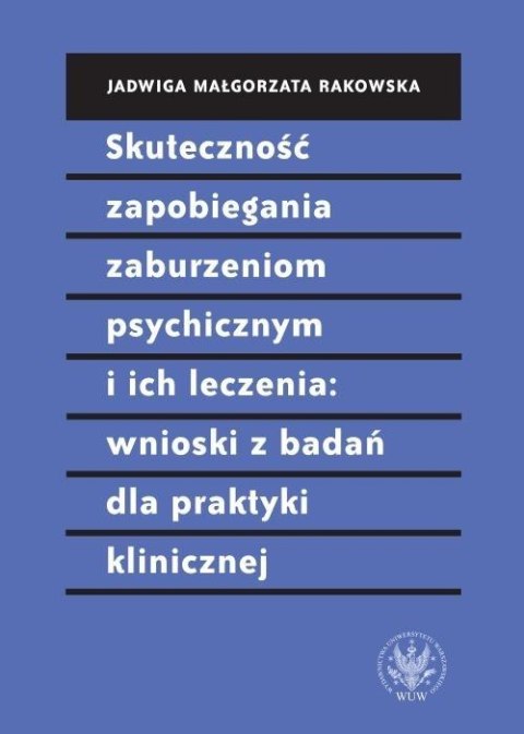 Skuteczność zapobiegania zaburzeniom psychicznym