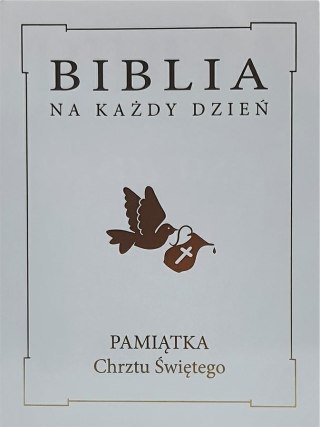 Biblia na każdy dzień. Chrzest złoto TW