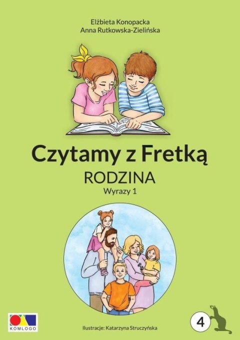 Czytamy z Fretką cz.4 Rodzina. Wyrazy 1