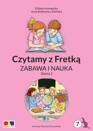 Czytamy z Fretką cz.7 Zabawa i nauka. Zdania 2