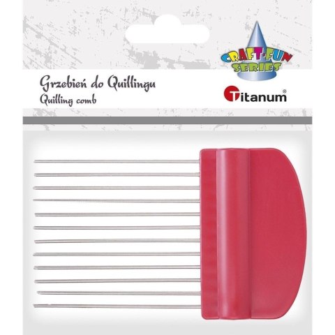 Grzebień do quillingu 12 zębów 64mm Grzebień do quillingu 12 zębów 64mm